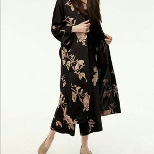 Aritzia Wilfred Durante Floral Kimono Jacket